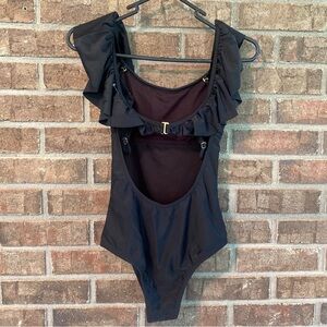 Black one piece bathing suit size small by Altar’d State